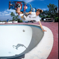 Repost from @jgrantbrittain: Gleaming Cubes in 1988. @peraltastacy found this pool by scouting Hollywood Hills in a helicopter. The movie studio paid the homeowners to drain it, and we got to ride it all day in between scenes of acting... badly.