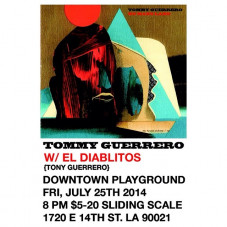 Yo! Los Angelinos! Tonight, and tonight only, I'll be playing live & direct with Fredo Ortiz @bongoloidz @joshlippi & @chucktreece! Possible Ray Barbee, Money Mark sightings... My brother's band @eldiablitos will be opening it up. Thx for the support! Thanks to everyone who came out last night to the sold out show in SF! GT's!!! #skateboardingsaves #nomansland