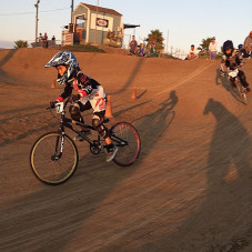 Caleb on his way to winning the main event, but crashed pretty hard in the whoops and couldn't finish the race which still placed him in 2nd tonight from his total points from the other two races prior at PAL Bmx raceway in Santa Clara- NorCal. So proud of this lil guy with his hard work and determination to be a winner