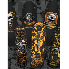 Powell Peralta just start shipping the 4th colorway of limited Bones Brigade decks a couple of days earlier than August 1st. By the way, they look killer.
They are just letting you know to check your favorite shop or http://bonesbrigade.com @teambonesbrigade @bonesbrigade @bonesbrigade_fans @powell_peralta