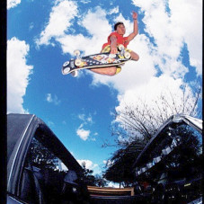 Backside tweek air off a launch ramp and over my old Porsche 914 back in 1986- photo by @jgrantbrittain #throwbackthursday